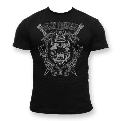 Dirty Ray Kampfsport MMA Urban Fighters Herren Kurzarm T-Shirt K56 (L) von Dirty Ray