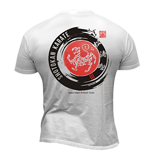 Dirty Ray Kampfsport Shotokan Karate Herren Kurzarm T-Shirt DT41 (L) von Dirty Ray