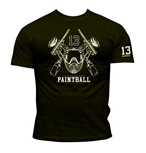 Dirty Ray Paintball Herren T-Shirt KPB2 (L) von Dirty Ray