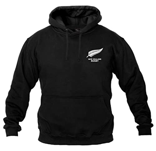 Dirty Ray Rugby New Zealand Herren Kapuzenpullover BRB3 (X-Large) von Dirty Ray