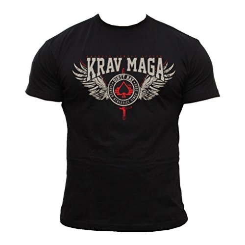 Dirty Ray Kampfsport Krav MAGA Herren Kurzarm T-Shirt DT13 (L) von Dirty Ray