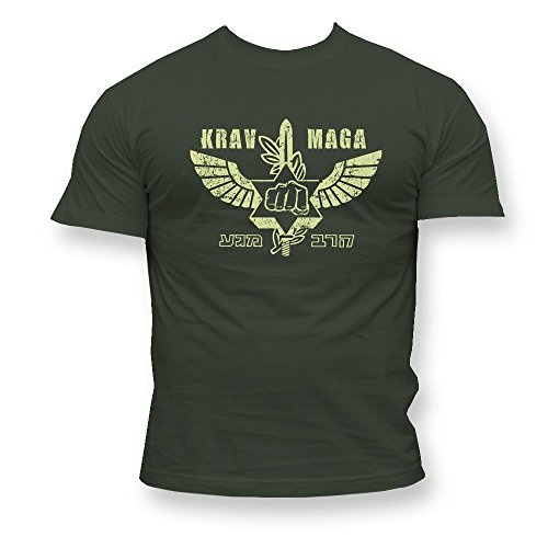 Krav Maga Herren Men's T-Shirt K49 (XL) von Dirty Ray