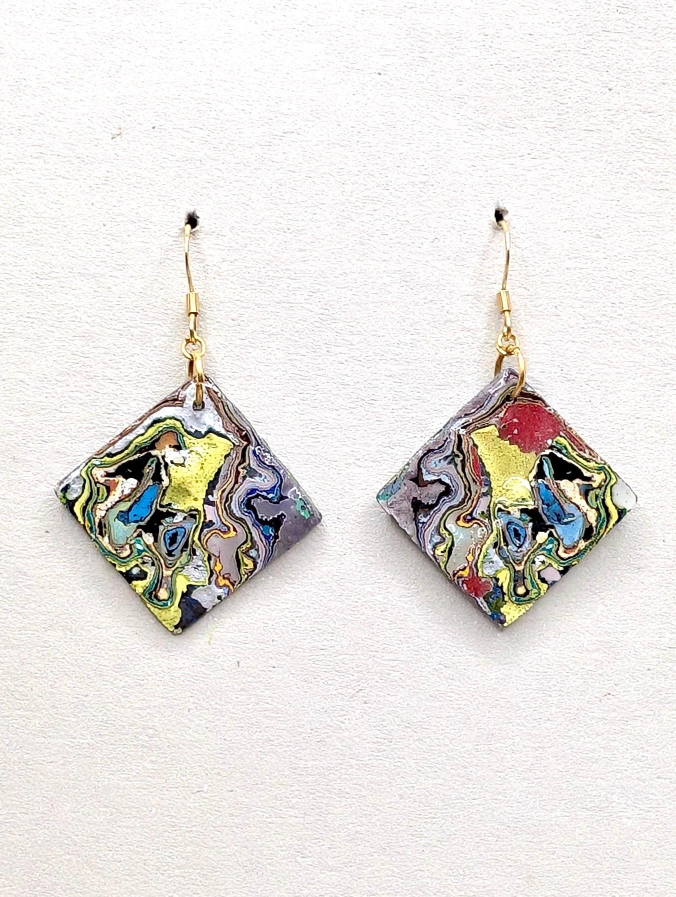 Unique Berlin Graffiti Ohrringe - Jewelry Made From Walls Unique Berlin Graffiti Ohrringe - Jewelry Made From Walls von DirtyJewelsBerlin