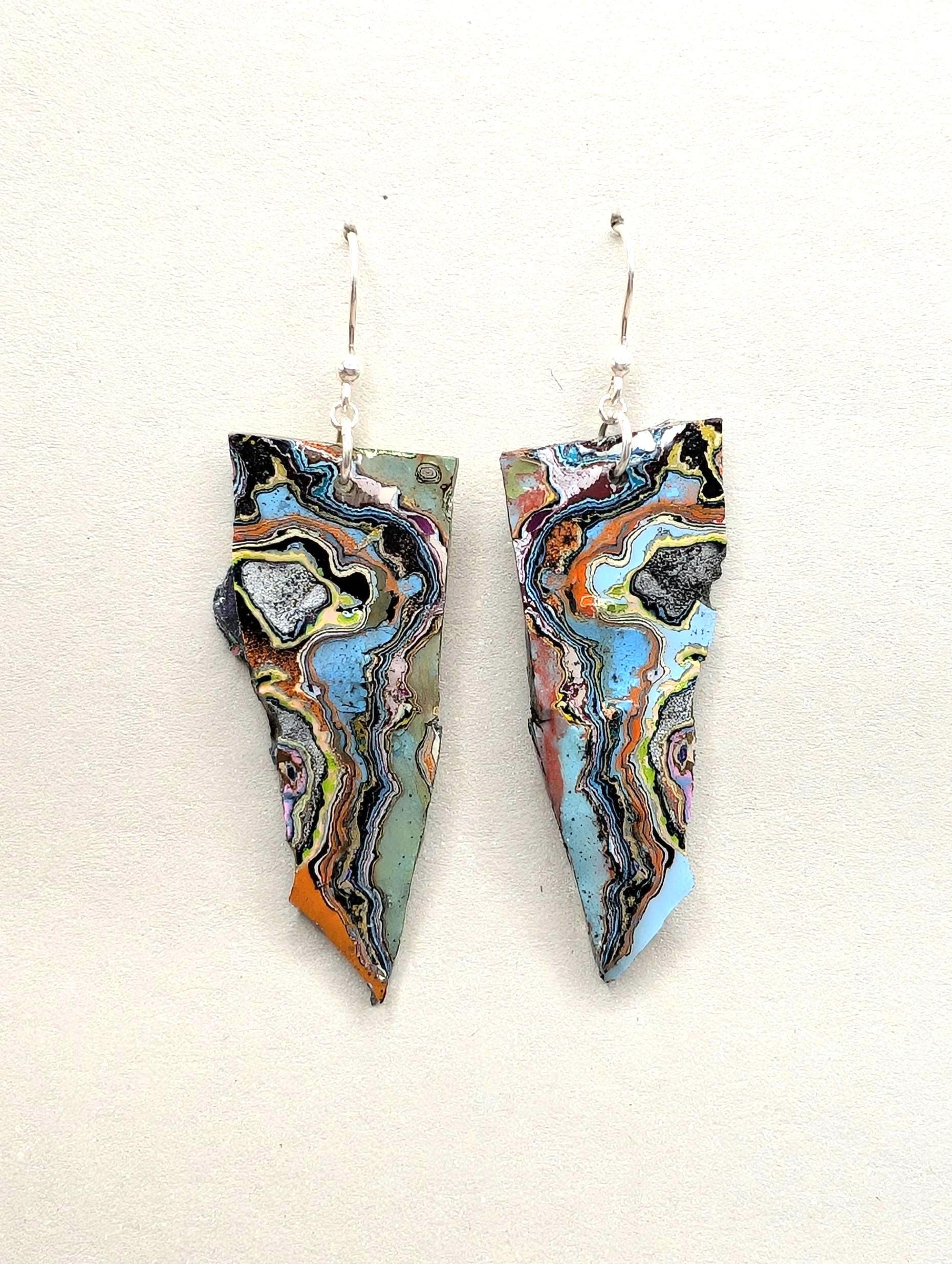 Unique Berlin Graffiti Ohrringe - Jewelry Made From Walls Unique Berlin Graffiti Ohrringe - Jewelry Made From Walls von DirtyJewelsBerlin