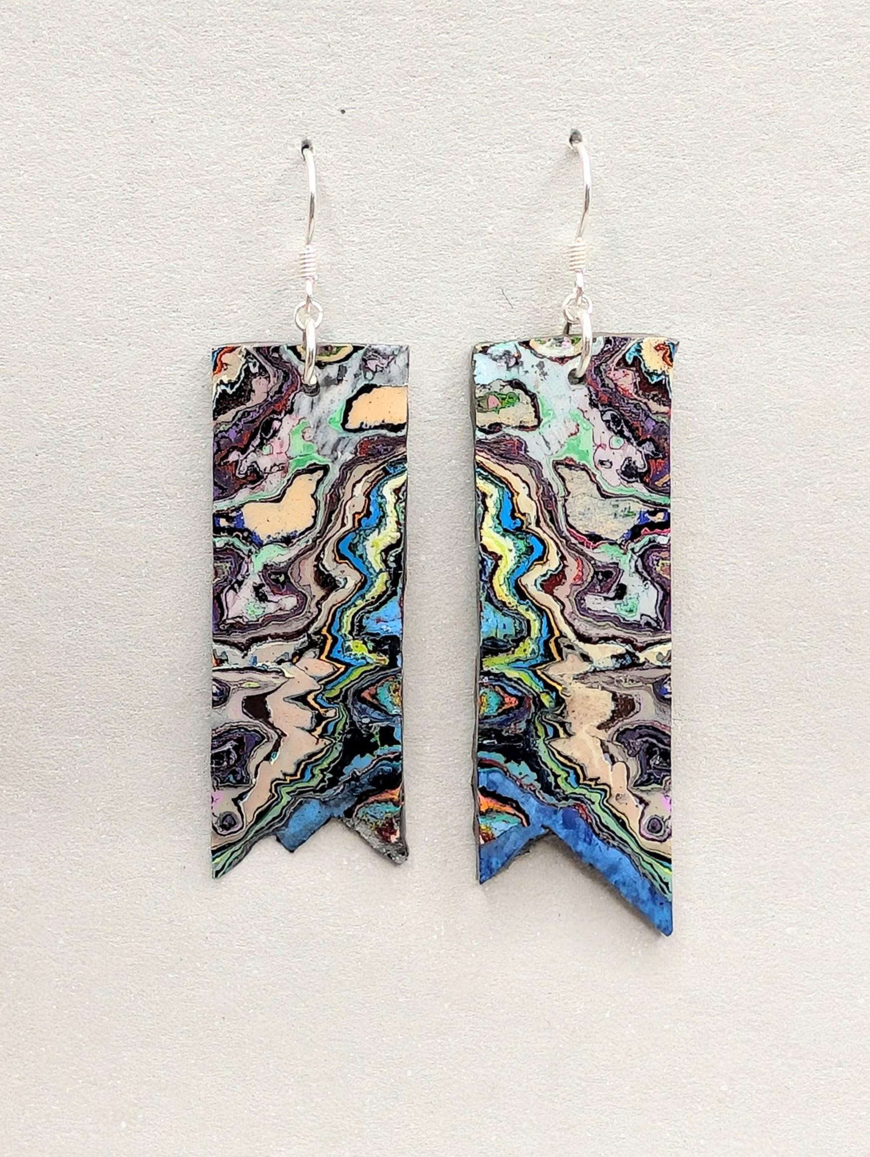 Unique Berlin Graffiti Ohrringe Mit 925 Silber Ohrhaken - Jewelry Made From Walls Unique Berlin Graffiti Ohrringe Mit 925 Silber Ohrhaken - Jewelry Made From Walls von DirtyJewelsBerlin