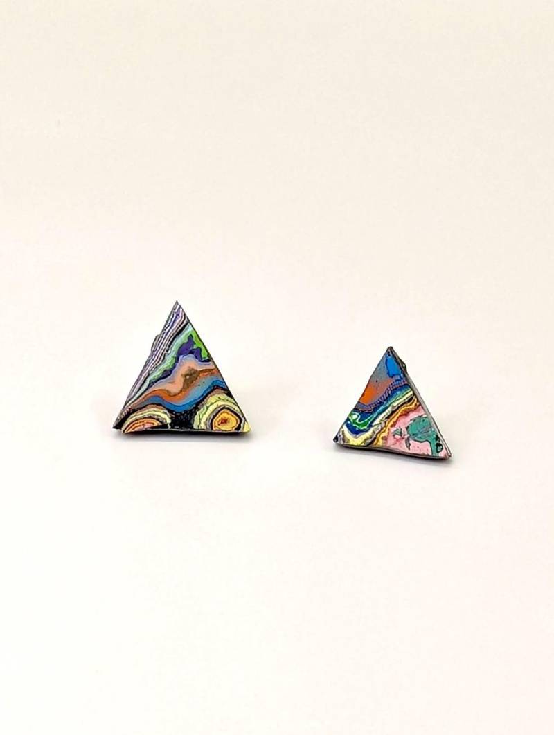 Unique Berlin Graffiti Ohrstecker - Jewelry Made From Walls Unique Berlin Graffiti Ohrstecker - Jewelry Made From Walls von DirtyJewelsBerlin
