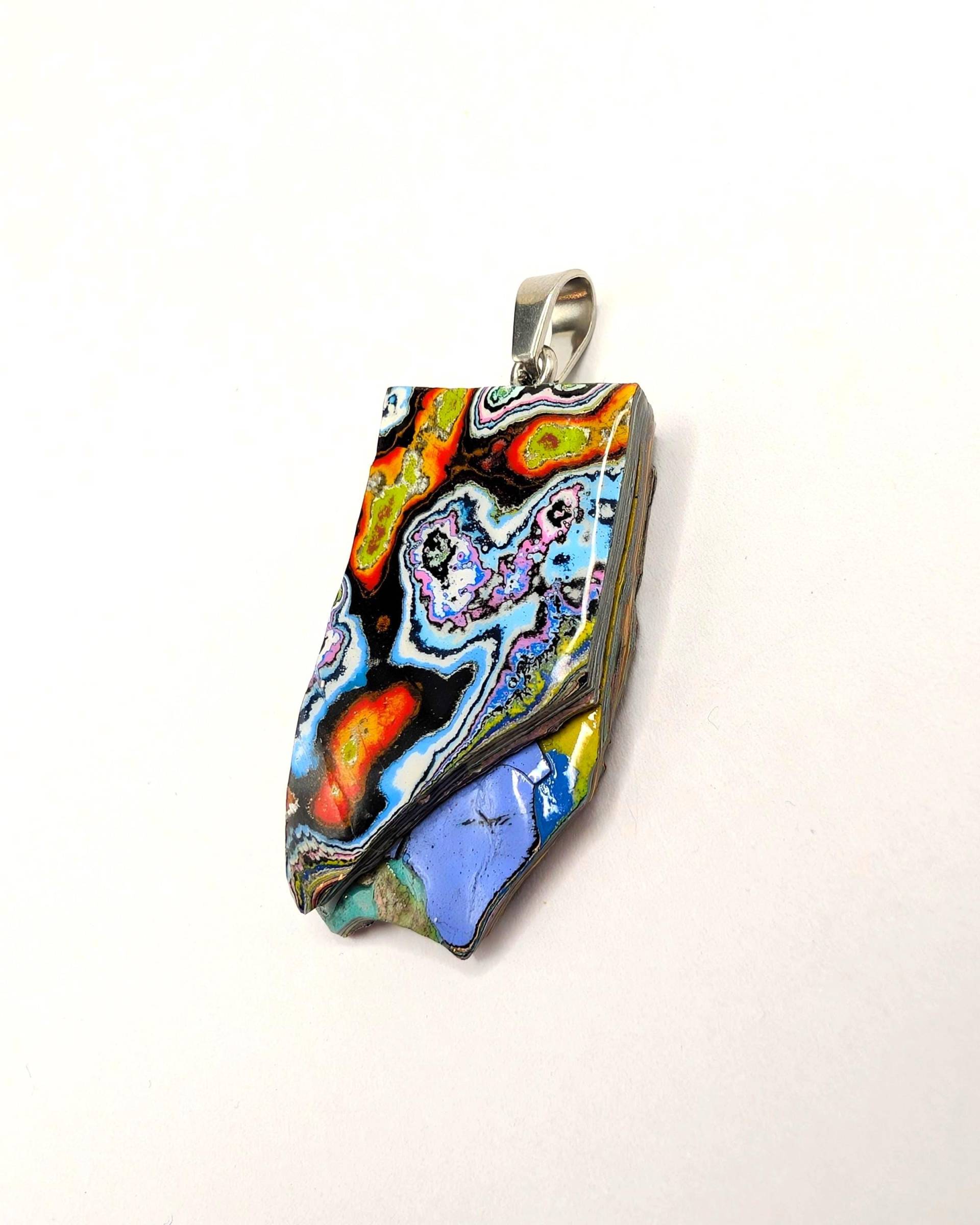 Unique Berlin Graffiti Pendant - Jewellery Made From Mauerpark Wall von DirtyJewelsBerlin