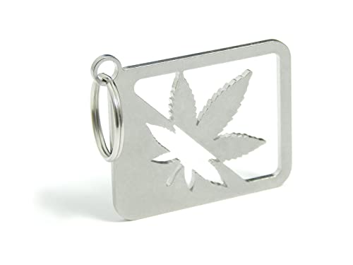 DisagrEE Schlüsselanhänger Cannabis 420 - Edelstahl DisagrEE Schlüsselanhänger Cannabis 420 - Edelstahl von DisagrEE