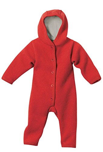 Disana 36103XX - Walk-Overall Wolle rot, Size / Größe:74/80 (6-12 Monate) von Disana