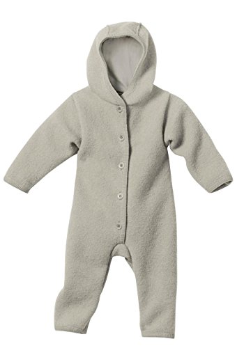 Disana 36110XX - Walk-Overall Wolle grau, Size/Größe:50/56 (0-3 Monate) von Disana