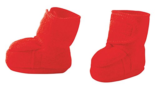 Disana Baby Walkschuhe aus 100% Merino-Schurwolle (1/4-8 Monate, rot) von Disana