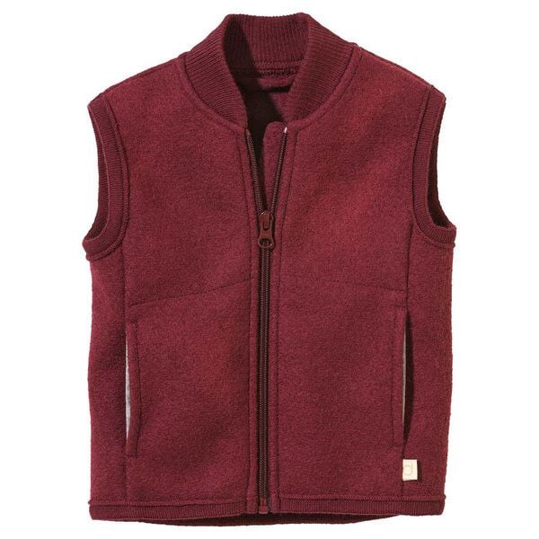 Disana Kinder Zipper-Weste kbT-Merinowolle von Disana