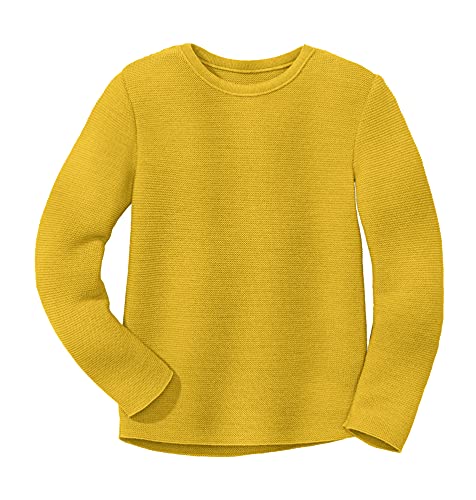 Disana Linksstrick-Pullover Curry Gr. 122-128 von Disana