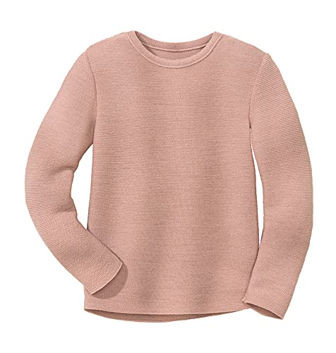 Disana Linksstrick-Pullover Rosé Gr. 110-116 von Disana