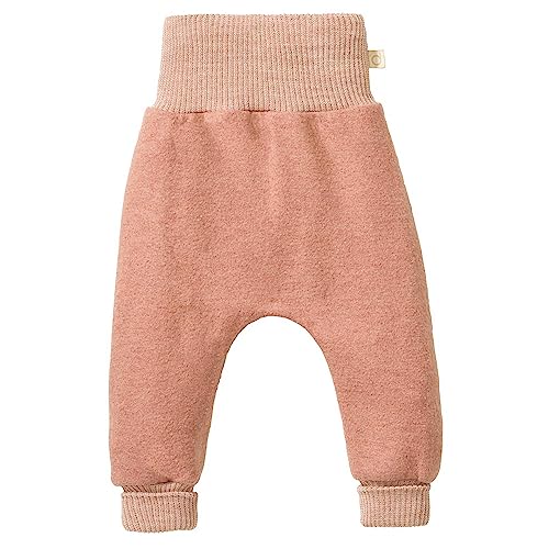 Disana Pumphose Baby & Kinder - 100% Bio-Merino, Leichter Wollwalk – atmungsaktiv & mitwachsend - Unisex Gr. 62 – 104 - nachhaltig & fair – besonders bequem - Made in Germany | Rosé Gr. 98-104 von Disana