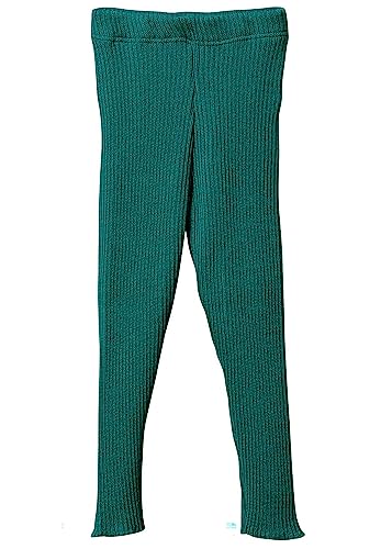 Strick-Leggings Baby & Kinder - 100% Bio-Merino – atmungsaktiv, warm & weich - Unisex Gr. 62 – 140 - nachhaltig & fair dehnbar - Made in Germany | Pacific Gr. 86-92 von Disana