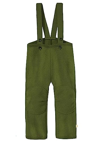 Disana Walk-Hose, 100% Bio-Merinowolle GOTS, IVN Best | besonders robuste Kinderhose | Kleinkind Kind Unisex | Made in Germany | Oliv Gr. 86-92 von Disana