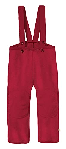 Disana Walk-Hose, 100% Bio-Merinowolle GOTS, IVN Best | besonders robuste Kinderhose | Kleinkind Kind Unisex | Made in Germany | Bordeaux Gr. 110-116 von Disana