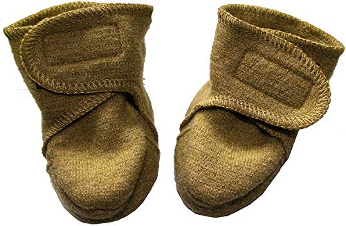 Disana Walk-Schuhe aus 100% Merino-Schurwolle (01 (4-8 Mon.), Gold) von Disana