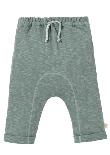 LEINEN-STRICKHOSE Kinder-3/4 Hose | Bio-Baumwolle kühlendes Bio-Leinen | Frühjahr Sommer | bequem leicht | Baby Kleinkind Kind Unisex | Made in Germany | GOTS IVN Zertifiziert | Jade Gr. 98-104 von Disana