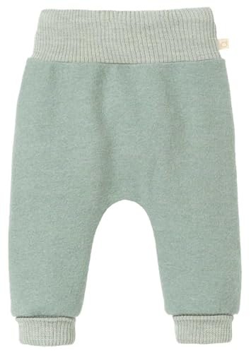 Pumphose Kinder-Hose Wollwalk elastischer Bund | 100% Bio-Merinowolle | für drinnen und außen | Frühjahr Sommer Herbst | Baby Kleinkind Unisex | Made in Germany | GOTS IVN Best | Jade Gr. 98-104 von Disana