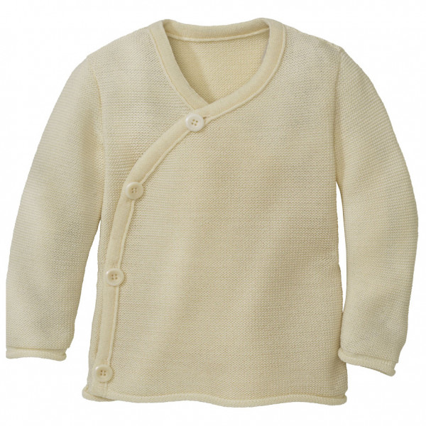 disana - Kid's Melange-Jacke - Merinojacke Gr 50/56 beige disana - Kid's Melange-Jacke - Merinojacke Gr 50/56 beige von Disana