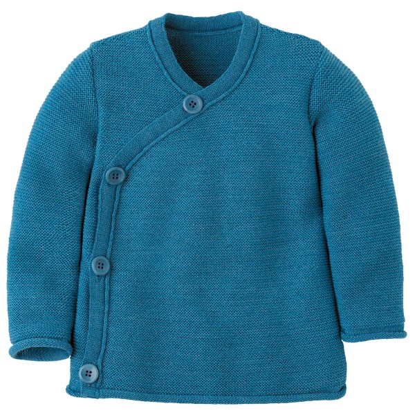 disana - Kid's Melange-Jacke - Merinojacke Gr 62/68 blau disana - Kid's Melange-Jacke - Merinojacke Gr 62/68 blau von Disana