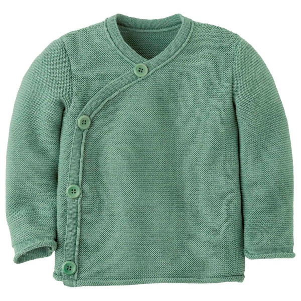 disana - Kid's Melange-Jacke - Merinojacke Gr 62/68 grün/türkis disana - Kid's Melange-Jacke - Merinojacke Gr 62/68 grün/türkis von Disana