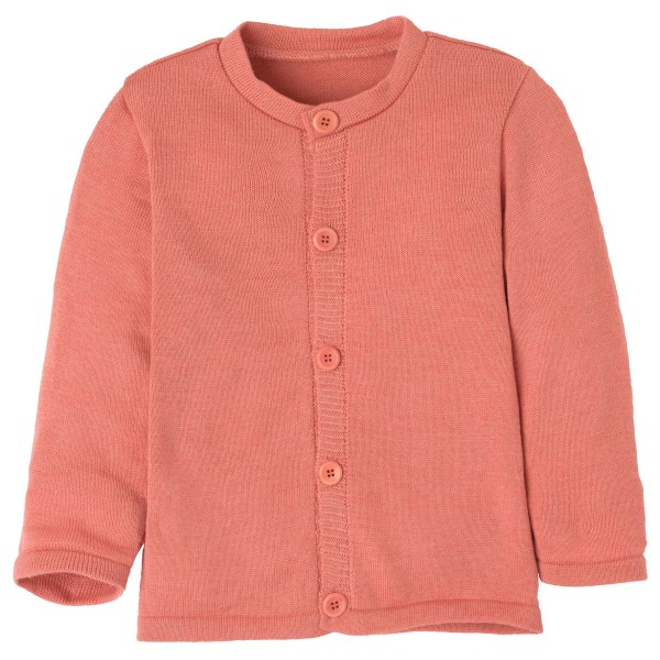 disana - Kid's Strick-Jacke - Cardigan Gr 110/116 rot von Disana