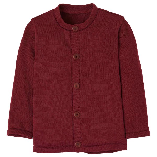 disana - Kid's Strick-Jacke - Cardigan Gr 86/92 rot von Disana