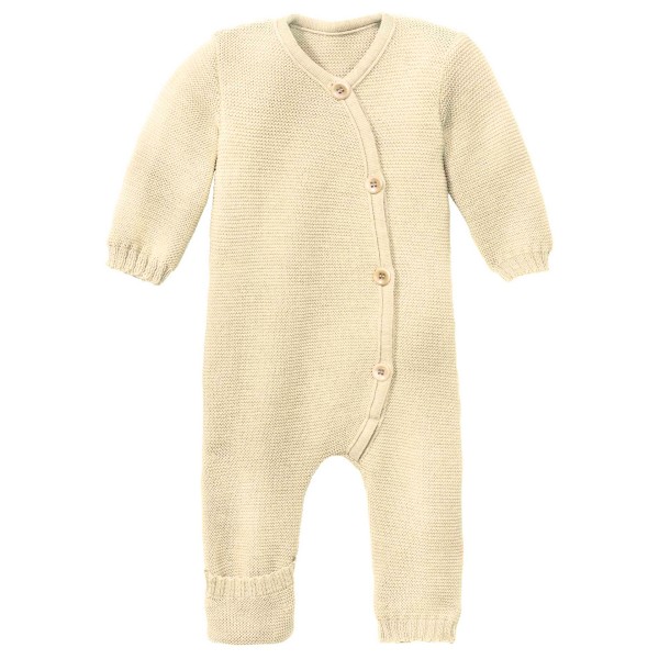 disana - Kid's Strick-Overall - Overall Gr 62/68 beige von Disana