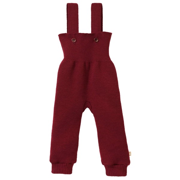 disana - Kid's Strick-Trägerhose - Overall Gr 98/104 rot von Disana