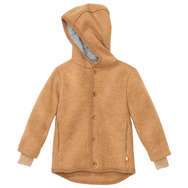 disana - Kid's Walk-Jacke - Wolljacke Gr 86/92 beige von Disana