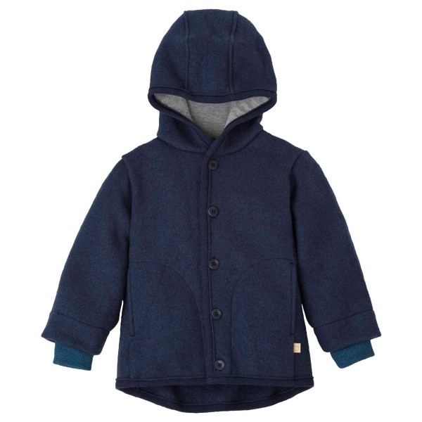 disana - Kid's Walk-Jacke - Wolljacke Gr 98/104 blau von Disana