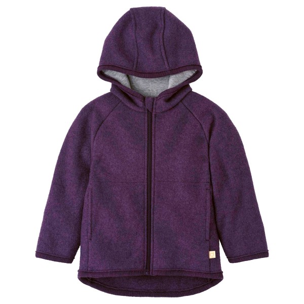 disana - Kid's Walk-Jacke Zipp - Wolljacke Gr 110/116 lila von Disana