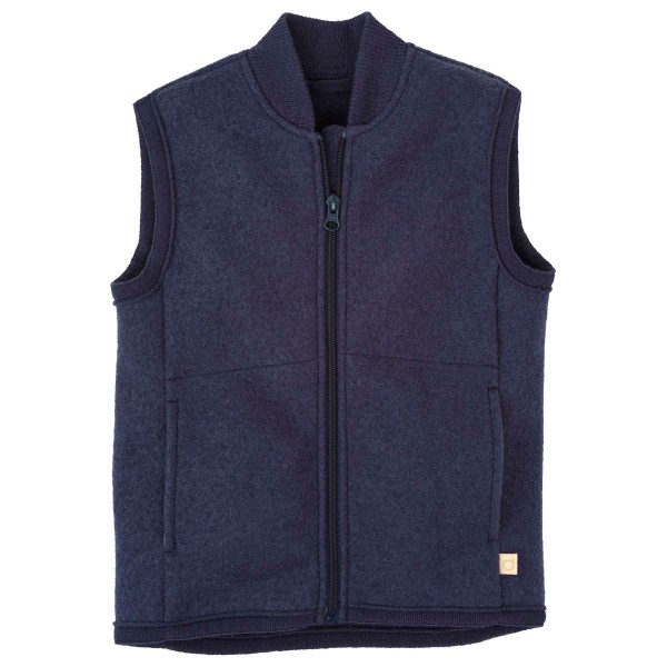 disana - Kid's Walk-Weste - Merinoweste Gr 122/128 blau disana - Kid's Walk-Weste - Merinoweste Gr 122/128 blau von Disana