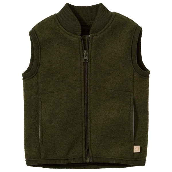 disana - Kid's Walk-Weste - Merinoweste Gr 74/80 oliv disana - Kid's Walk-Weste - Merinoweste Gr 74/80 oliv von Disana