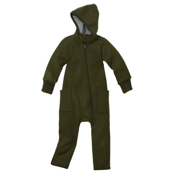 disana - Kid's Zipp-Overall - Overall Gr 110/116 oliv von Disana