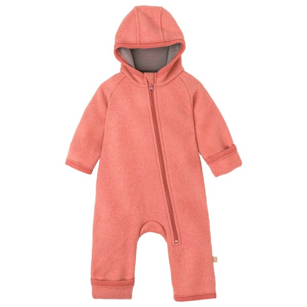 disana - Kid's Zipp-Overall - Overall Gr 62/68 rot von Disana