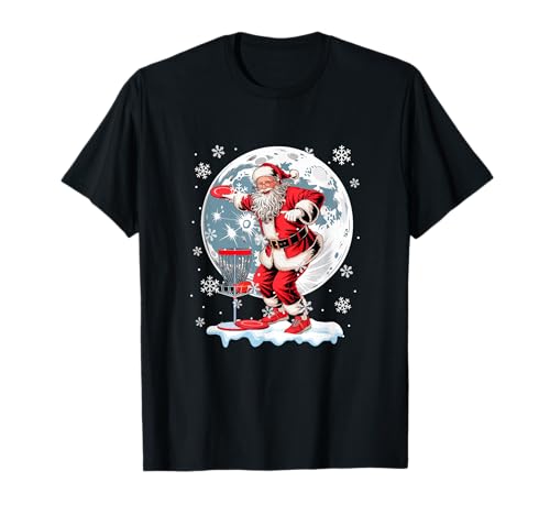 Santa Christmas Costume Playing Disc Golf Player Lover Kids T-Shirt von Disc Golf Christmas Costume