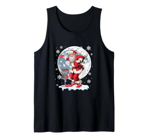 Santa Christmas Costume Playing Disc Golf Player Lover Kids Tank Top von Disc Golf Christmas Costume