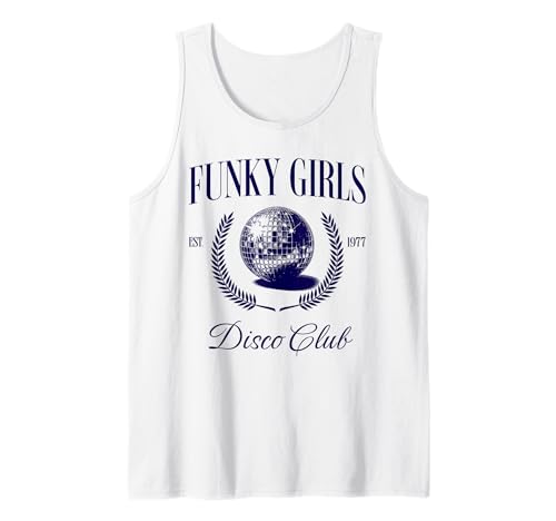 Funky Girls Disco Club Music Lover Tank Top von Disco Wear