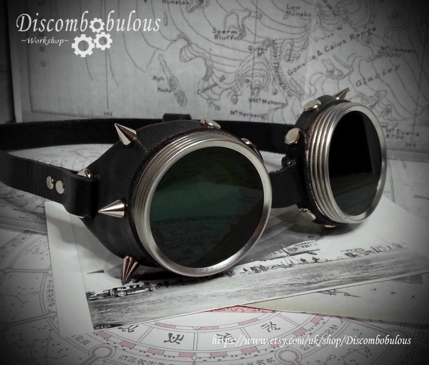 Spike Brille Mit Farbiger Scheibe Nach Wahl von Discombobulous