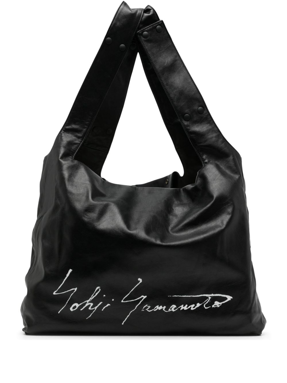 Discord Yohji Yamamoto Infinite Signature Shopper mit Logo-Print - Schwarz von Discord Yohji Yamamoto