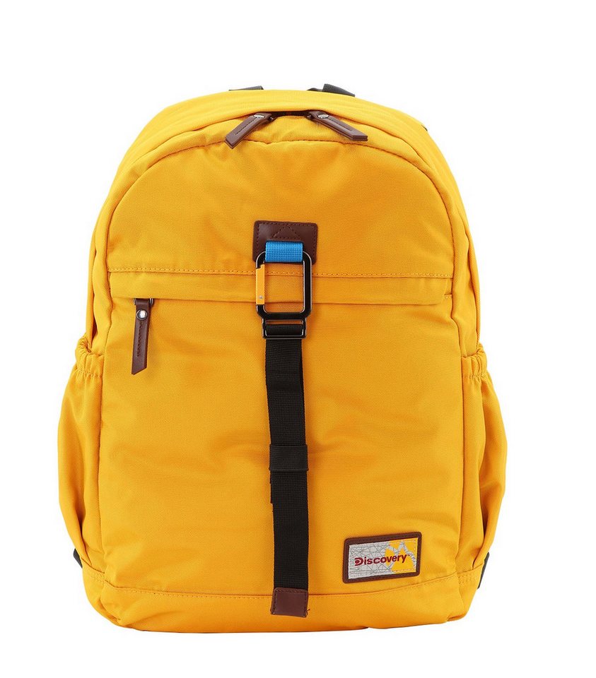 Discovery Freizeitrucksack ICON RPET POLYESTER Backpack D00721 (ein Stück, 1-tlg., ca. B/H/T 29/43/13 cm), RFID-Schutz von Discovery