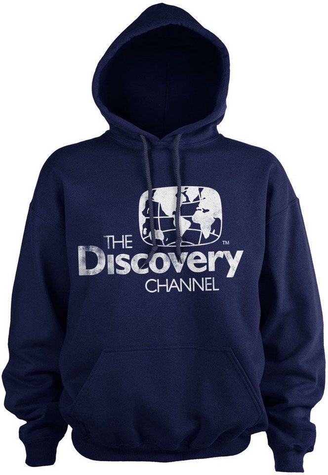 Discovery Hoodie Distressed Logo Hoodie von Discovery