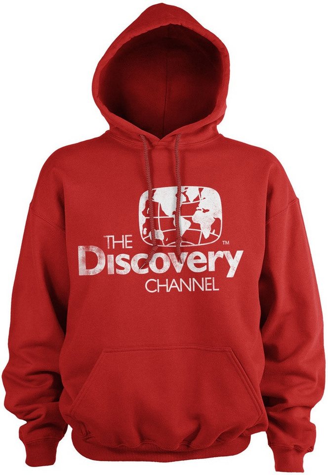 Discovery Hoodie Distressed Logo Hoodie von Discovery