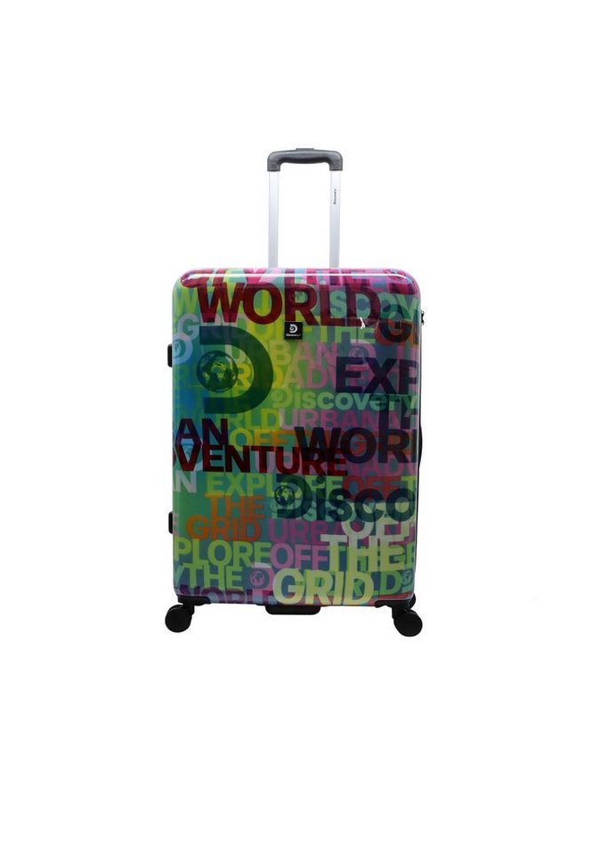 Discovery Koffer EXPLORE THE WORLD, mit vollständig gefüttertem Innenraum von Discovery