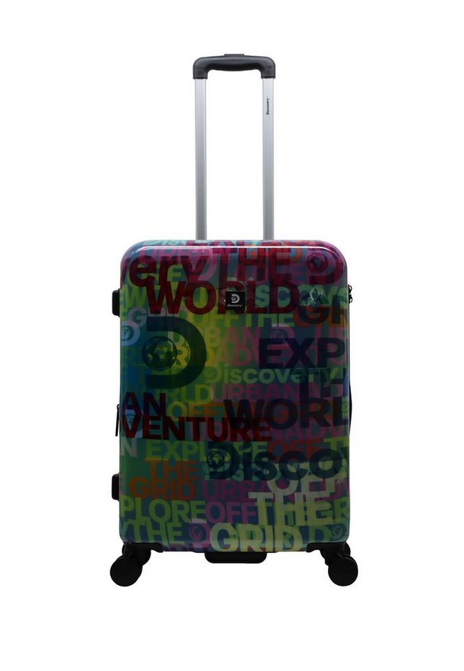 Discovery Koffer EXPLORE THE WORLD, mit vollständig gefüttertem Innenraum von Discovery