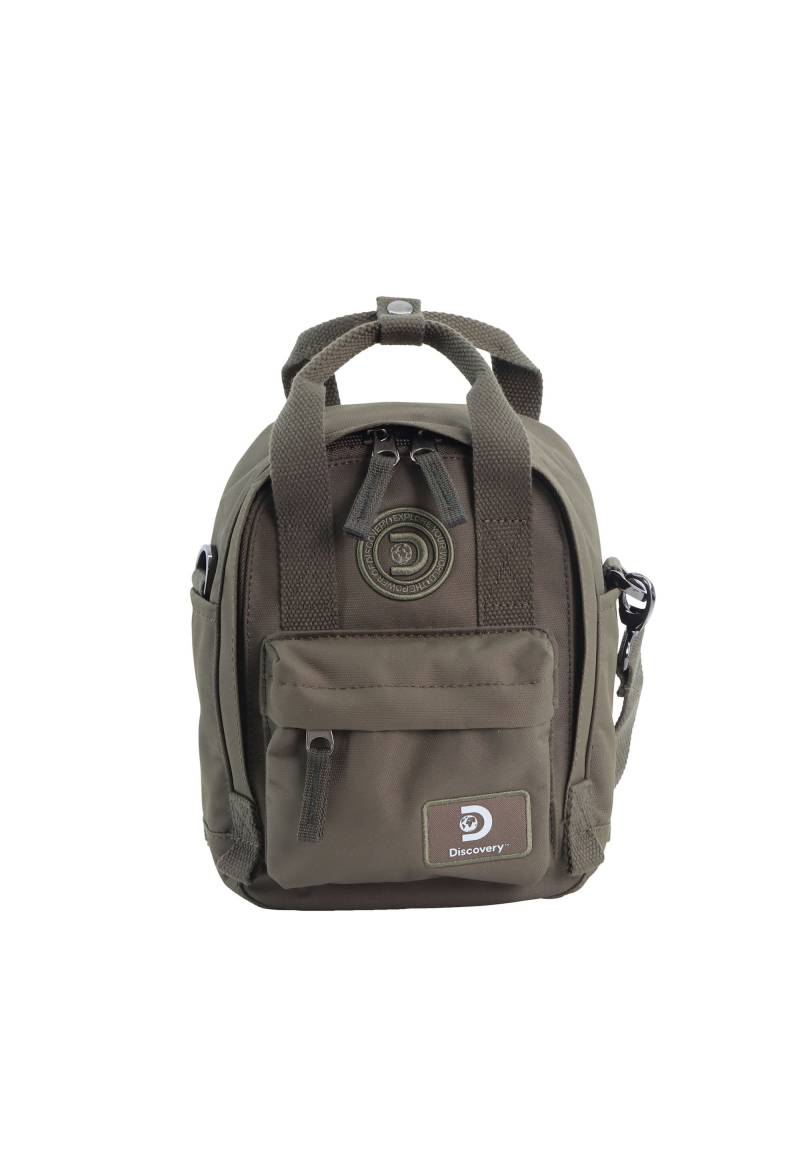 Discovery Schultertasche "Cave" aus recyceltem PET-Polyestermaterial von Discovery